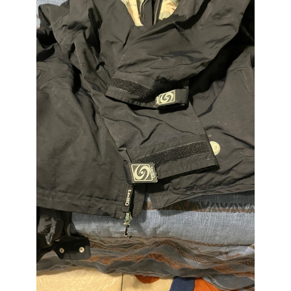 Men's Ten80 Black & Gray Jacket XL - Picture 3 of 4